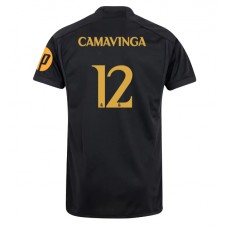 Real Madrid Eduardo Camavinga #12 Tredje Tröja 2023-24 Korta ärmar